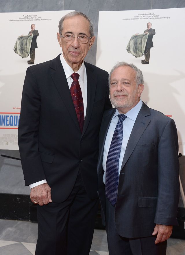 With Robert Reich in 2013